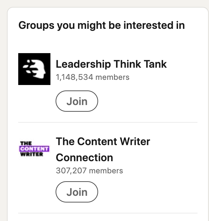 LinkedIn Groups